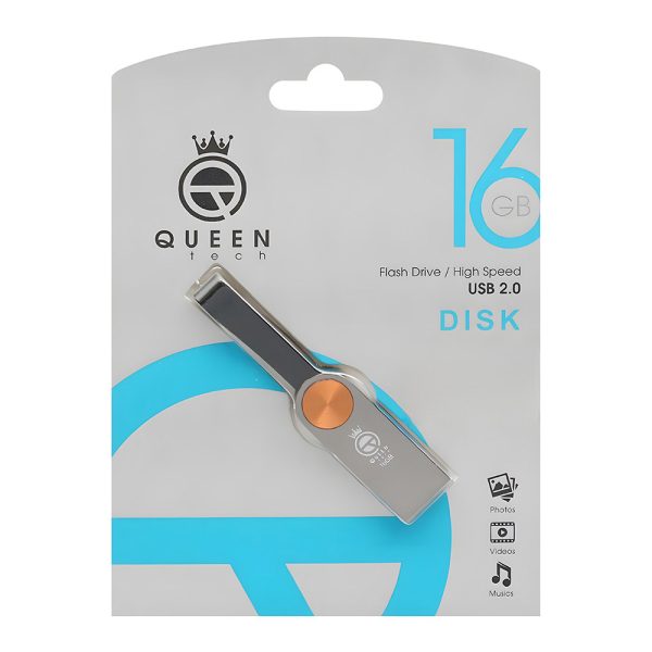 فلش مموری 16 گیگابایت کوئین تک مدل Disk - تصویر 2