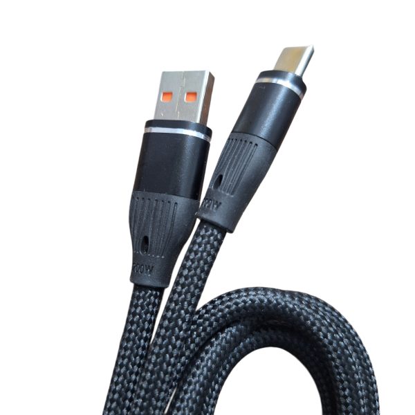 کابل شارژ کنفی Type-A به Type-C مدل سوپر فست - تصویر 1