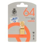 فلش مموری کوئین تک مدل marvel ظرفیت 64 گیگابایت  USB 2.0